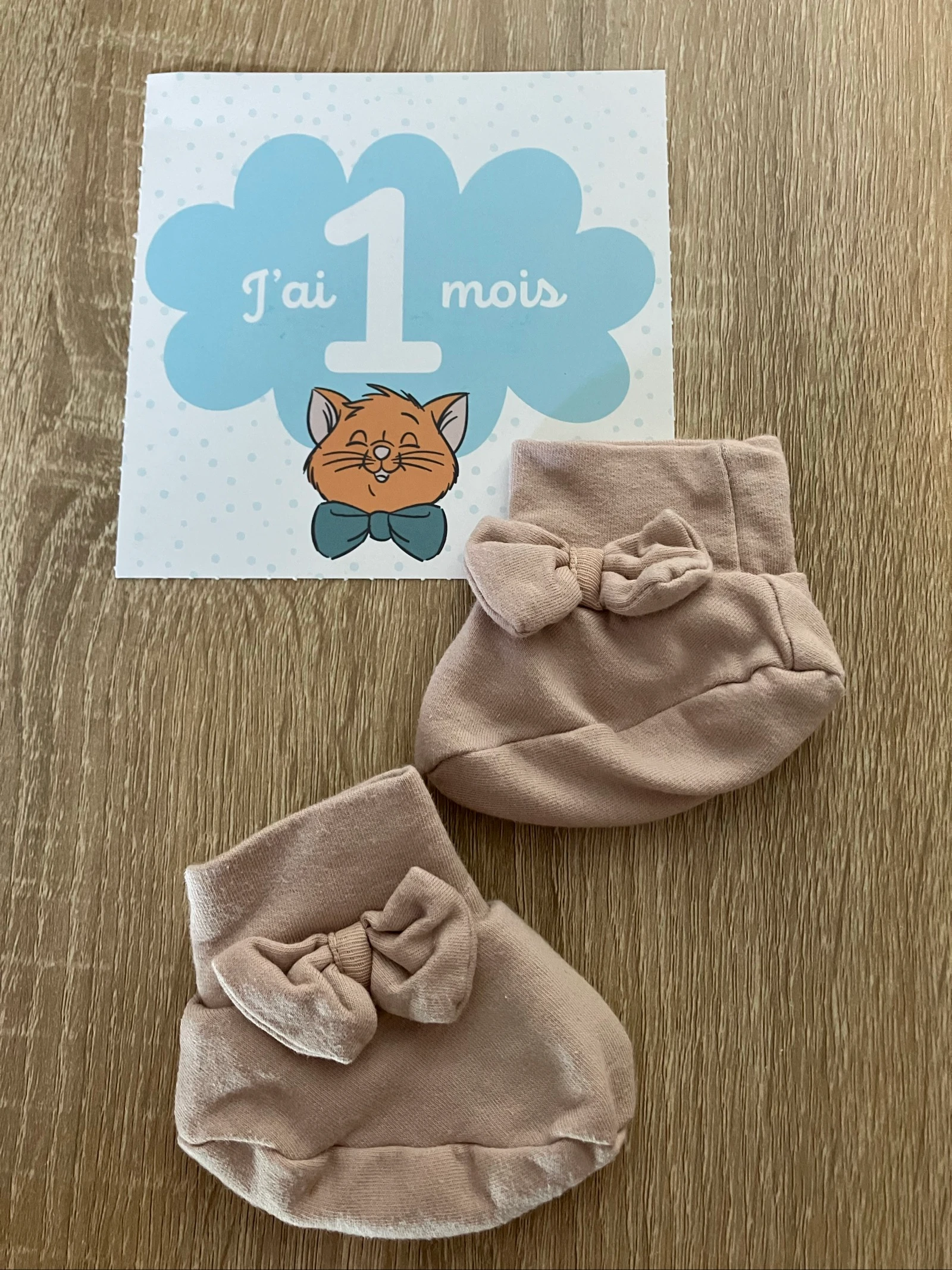 Petits chaussons bébé 